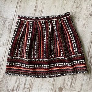 Xhilaration Printed Skirt